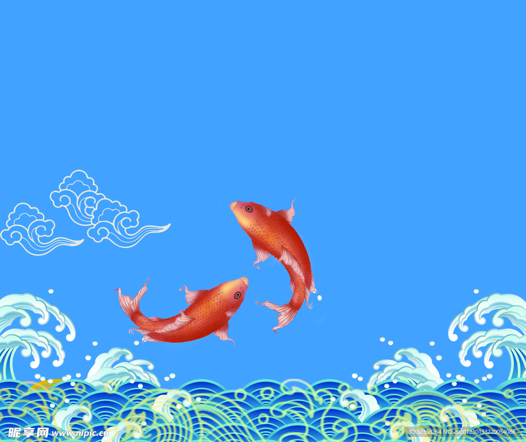 鲤鱼跃龙门