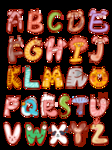 26字母动物艺术字