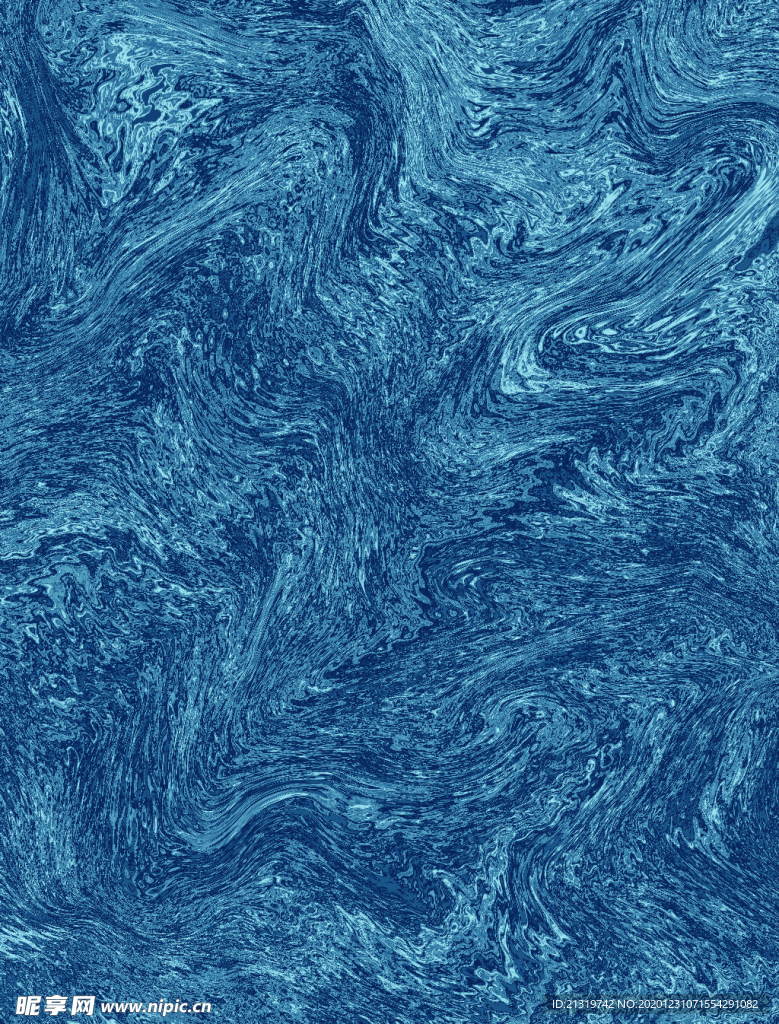 深宝蓝抽象纹样肌理质感装饰壁纸