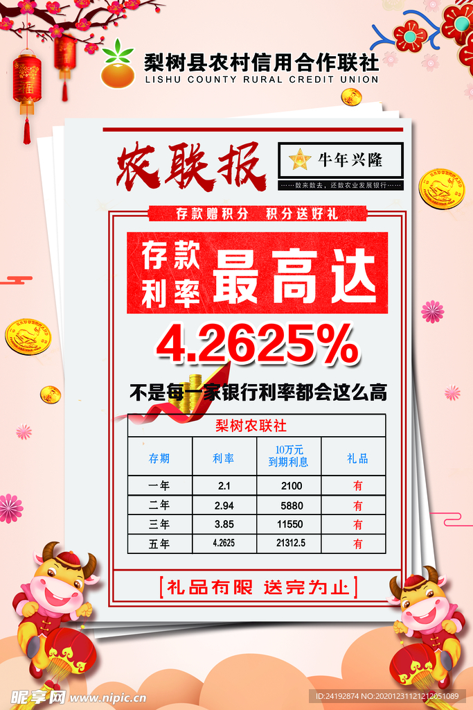 银行海报