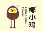 椰小鸡logo