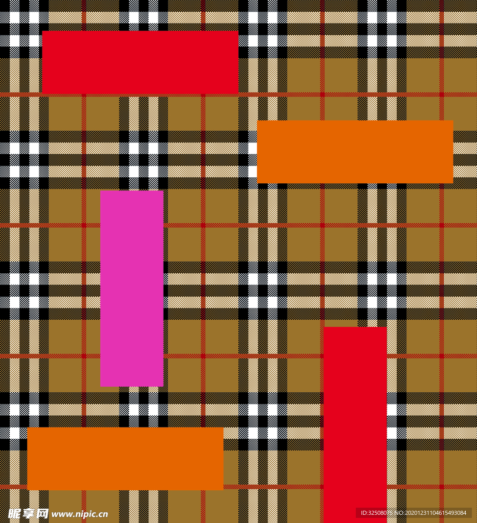 大牌 巴宝莉 数码 印花 男装