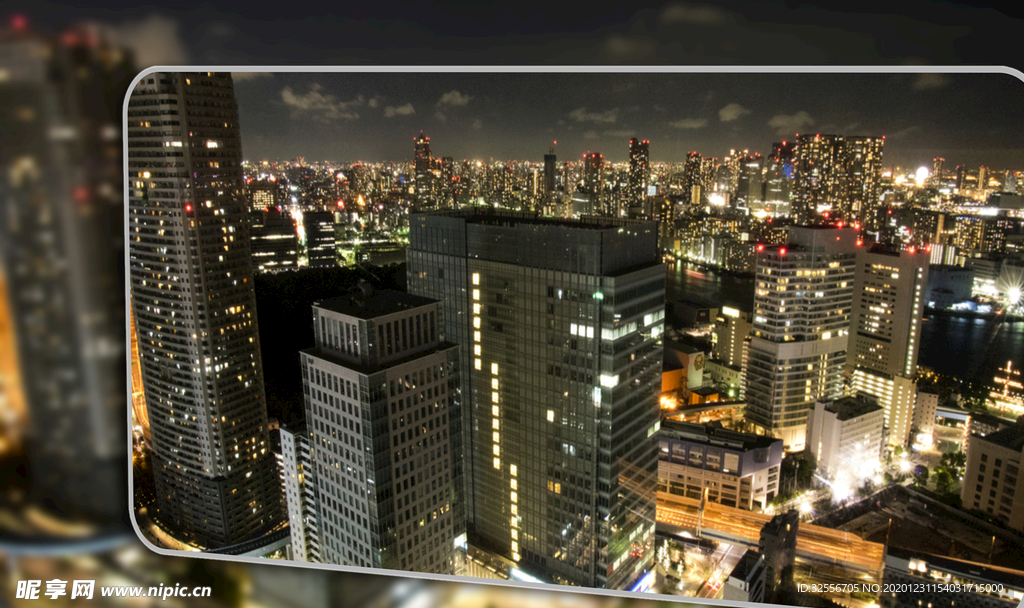 抽象夜景