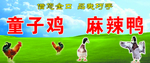 童子鸡 麻辣鸭