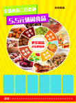 休闲零食单页