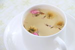 菊花玫瑰花茶