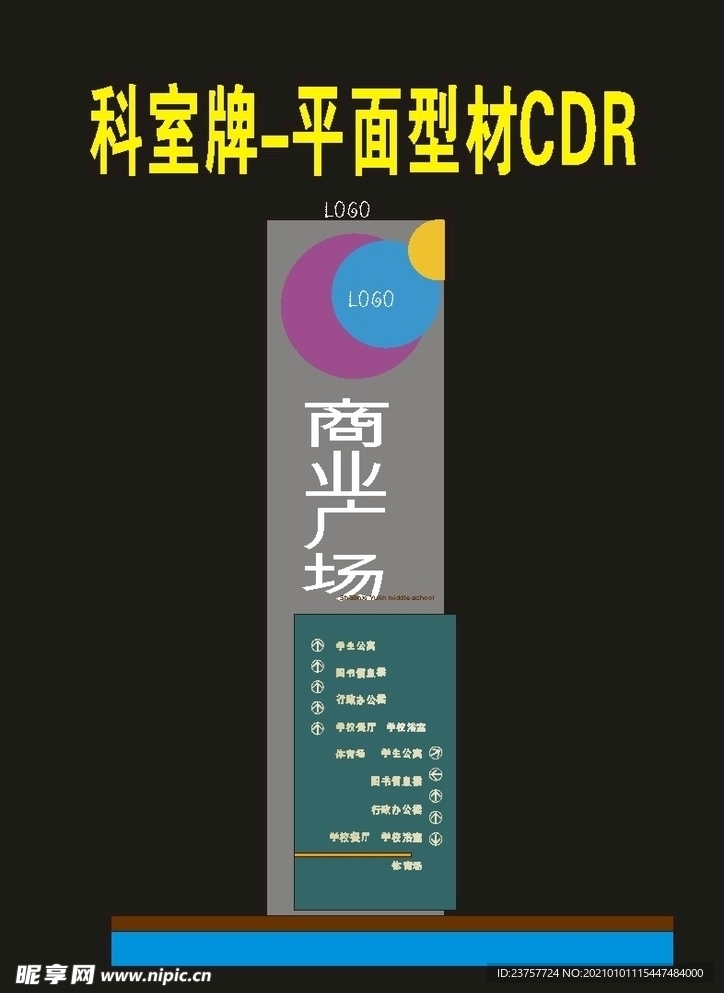 原创医院导视指向牌标志