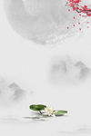 中国风 水墨 喜庆背景图片