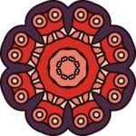 复古花纹图案