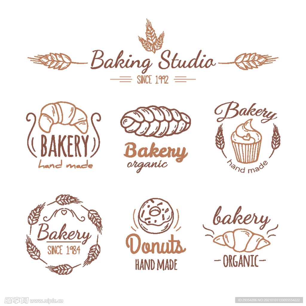 烘焙logo图片图形