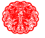 福 图案