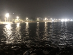 海边夜景
