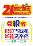 21周年庆海报
