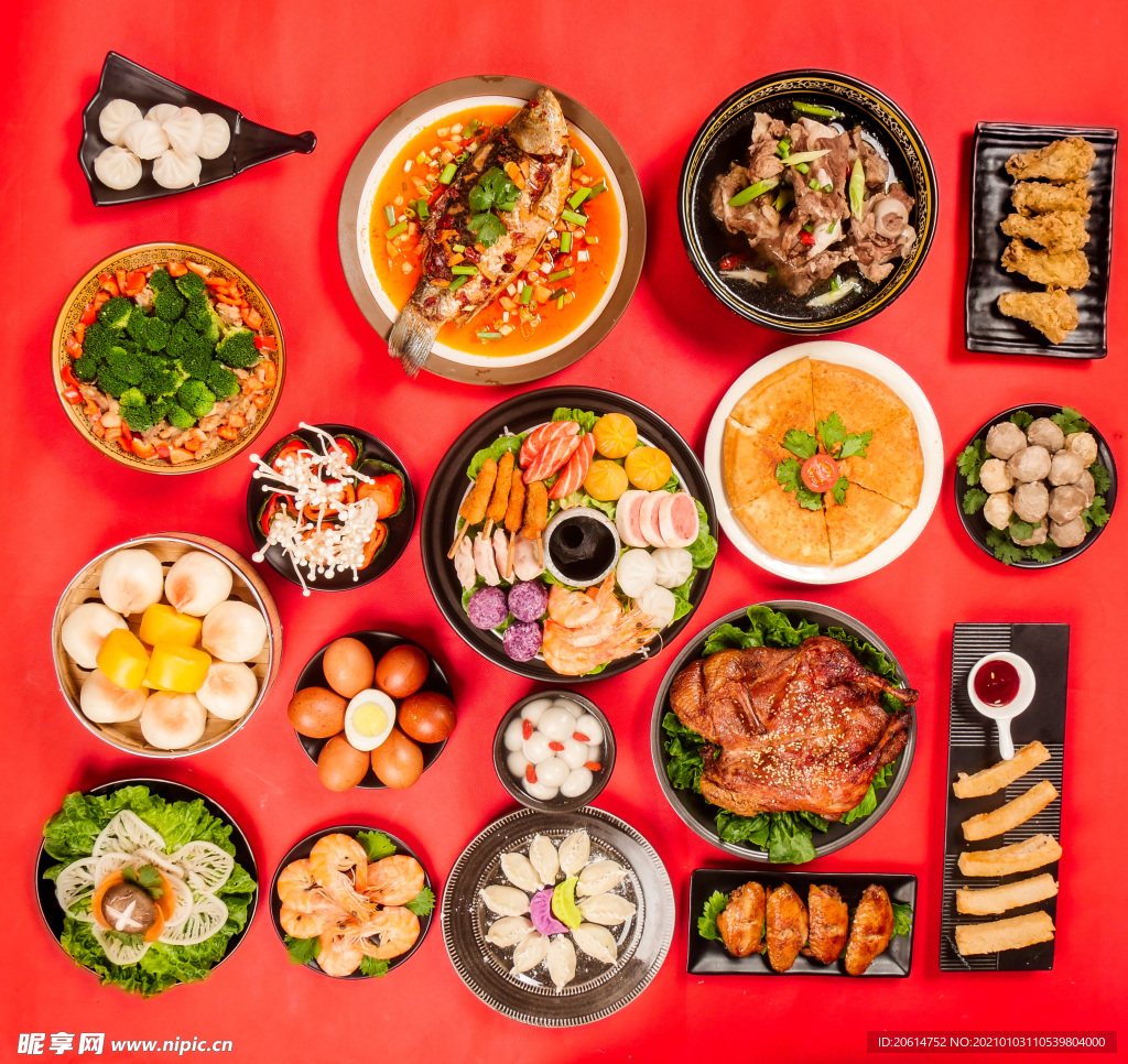 丰盛的年夜饭