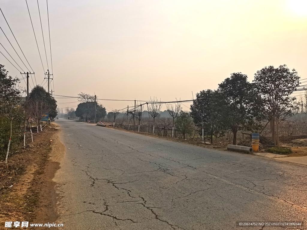 美丽的道路风景