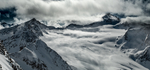 雪山 山峰