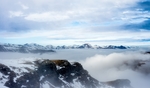 雪山 山峰