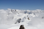 雪山 山峰