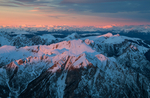 雪山 山峰