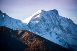 雪山 山峰