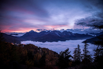 雪山 山峰