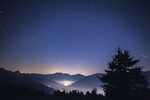 山峰 夜景