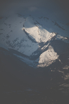 雪山 山峰