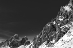 雪山 山峰