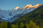 雪山 山峰