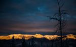 雪山 山峰