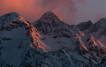 雪山 山峰