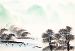 山水画
