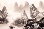 山水画