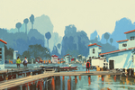 山水画