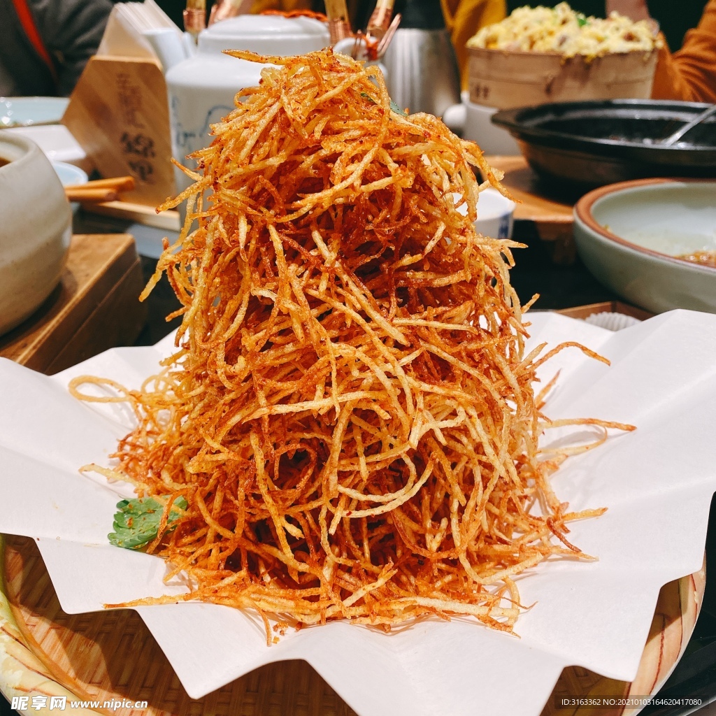 炸土豆条