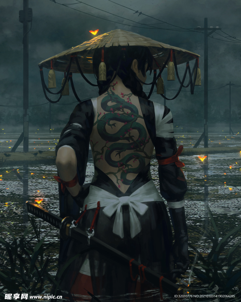 美女