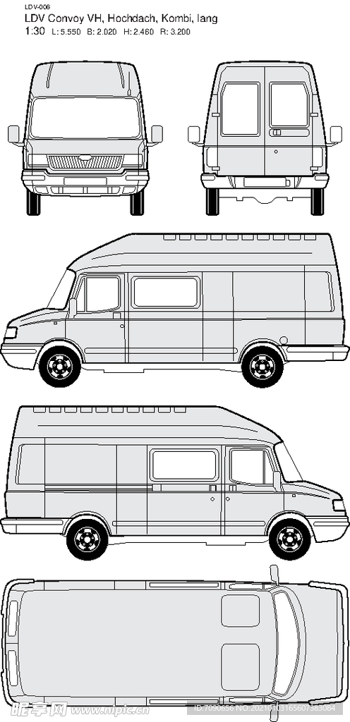 手绘汽车