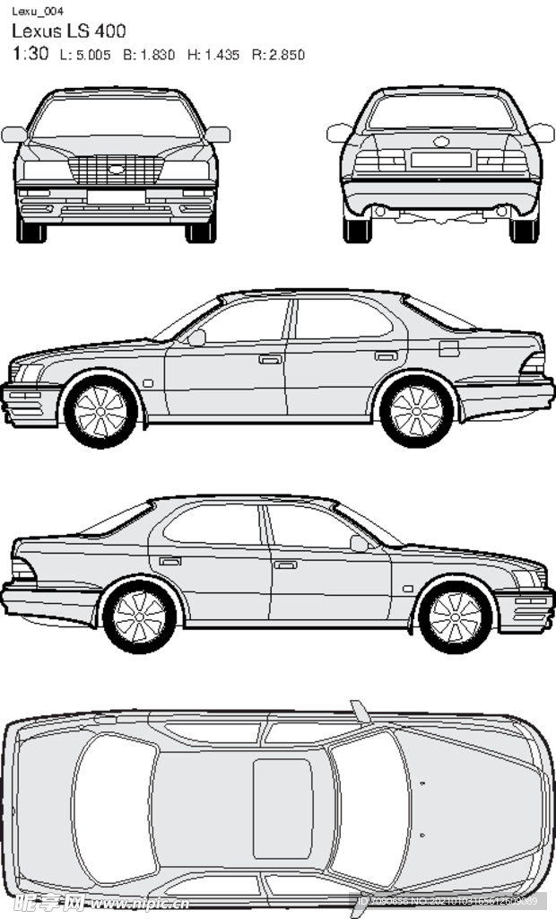 手绘汽车