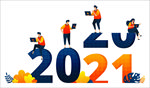 2021年人物插画