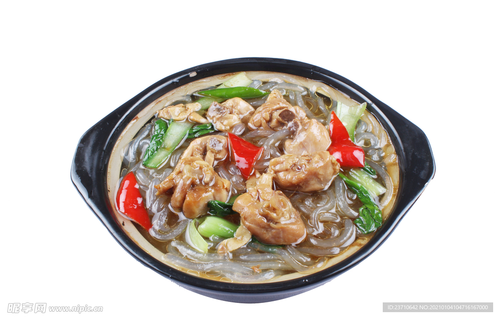砂锅鸡肉面