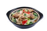 砂锅鸡肉面