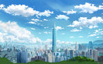 科技城市背景