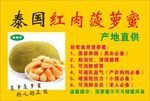 菠萝蜜营养价值海报宣传