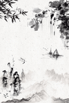 水墨画