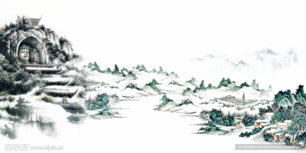 水墨山水