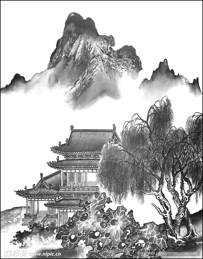 水墨山水