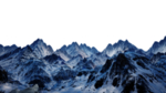 水墨山