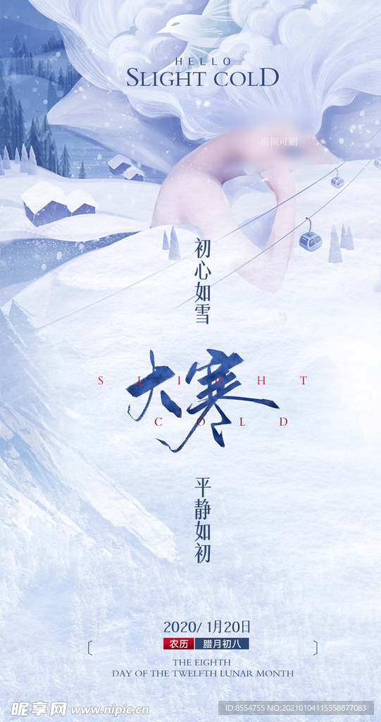 节气海报 大寒