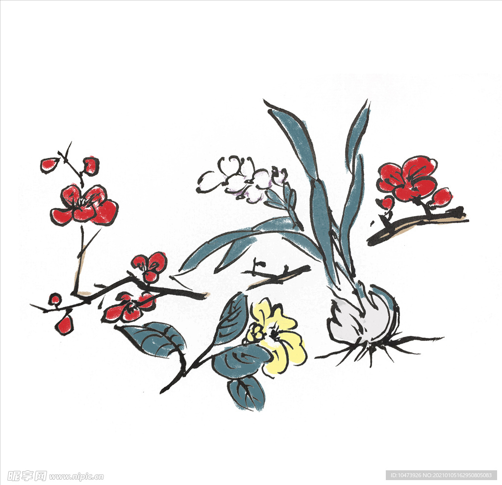 花草插画
