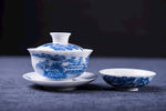 青花瓷手绘茶具